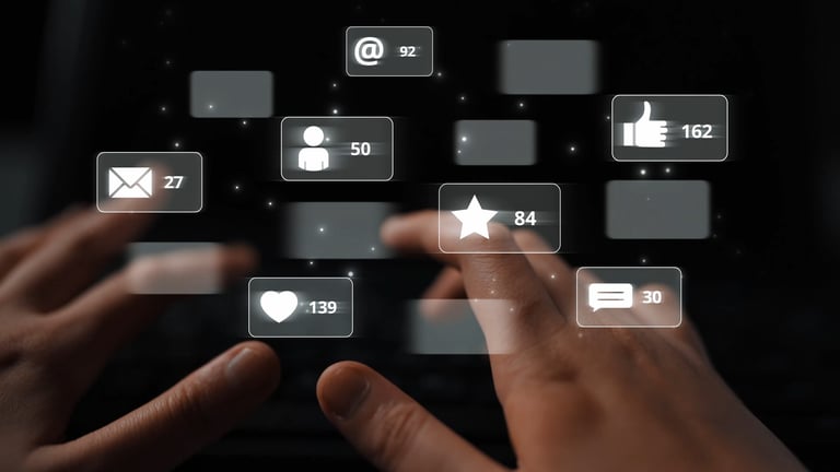 Instagram reel - social media metrics creative