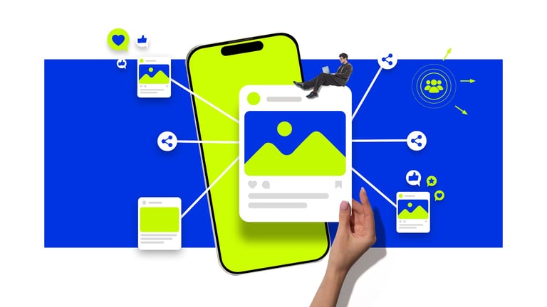 Instagram reel - social media content marketing